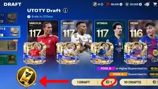 UTOTY DRAFT RESET!! FREE 115 OVR UTOTY, EXCHANGE & NEW DRAFT VOUCHER TOTY FC Mobile 26!
