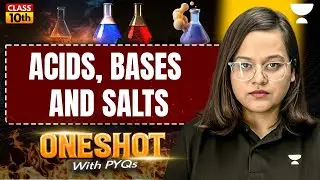 Acids, Bases & Salts One shot | Chemistry Most Important PYQs | Class 10 Science 2026 | Nikita Ma'am