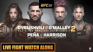 UFC 316 Merab Dvalishvili vs Sean O'Malley 2 Live Fight Watch Along