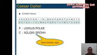 Kriptografi - Algoritma Caesar Cipher dan ROT 13