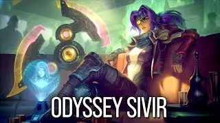 Odyssey Sivir brings a certain 90s anime vibe, and good space grit