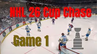 Cup Chase Begins! Game 1 in Hockey Ultimate Team &ndash; NHL 26 Gameplay