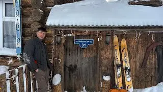 Морозы в глубинке / лепим пельмени играем на балалайке 