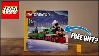 Free Gift! LEGO Winter Holiday Train 40700 (2024) Review!
