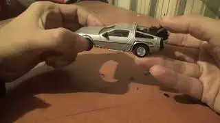 V&iacute;deo Review en espa&ntilde;ol DeLorean DMC-12 1982 Back to the Future Time Machine ver. Greenlight