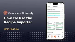 How To: Use The Recipe Importer (Gold Feature)