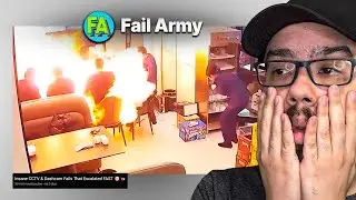 FAILS INSANOS CAPTADOS PELA CÂMERA DE SEGURANÇA!  - REACT FAIL ARMY