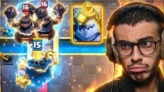القولم الجليدي الباسل صدمني!! Clash Royale