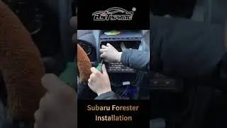 Subaru Forester radio Removal and Android player Install