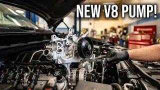 Руководства по замене водяного насоса для Chevrolet Silverado/GMC Sierra V8 2019, 2020, 2021, 202...
