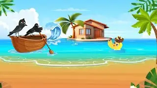 Secret Golden Egg | Anda | Chirai Wala CARTOON Achha Achha | SB Birds Cartoon Jungle