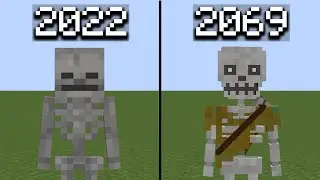 minecraft textures now vs 2069