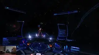Elite Dangerous. Federal Corvette. VR. Pimax 8KX@Logitech X56.