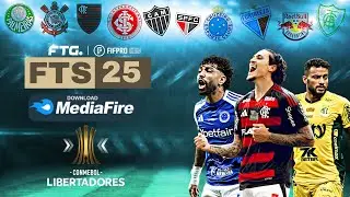 S&Oacute; APK!? FTS 2025/2026 PATCH LIBERTADORES (BRASILEIR&Atilde;O ABC +COPA DO BRASIL) V3