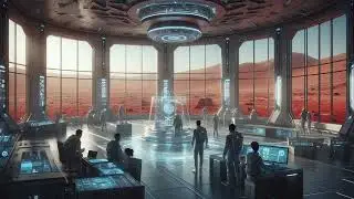 🔭 Mars Research Base &ndash; Futuristic Sci-Fi Music for Study & Focus 🚀🧠