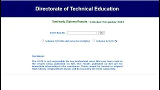 Diploma October 2022 Result | Result Date latest Update