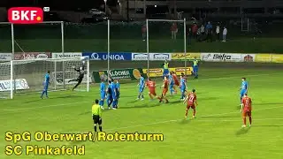 29. 4. 2022 - Fußball: SpG Oberwart/Rotenturm : SC Pinkafeld - Burgenlandliga - BKF TV