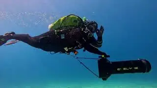 DPV dive along Glavotok coastline (island of Krk, Croatia)