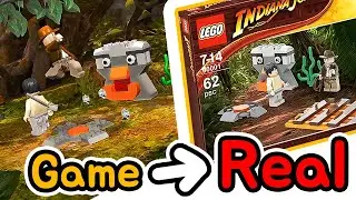 Turning LEGO Indiana Jones game into real LEGO sets