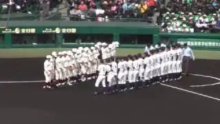 早稲田実業VS明徳義塾　第89回センバツ高校野球1回戦　百戦錬磨の知将馬淵監督VS2017年NO1スラッガー