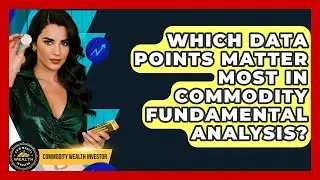 Which Data Points Matter Most In Commodity Fundamental Analysis? - Commodity Wealth Investor