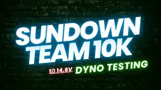 Sundown Team 10k Dyno - 1&Omega; - 14.6v