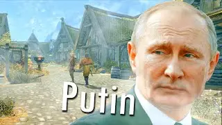 Putin Plays Skyrim Anniversary Edition