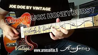 Joe Doe by Vintage Lucky Buck Honeyburst