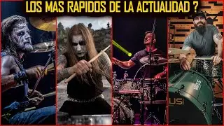 Los 7 Bateristas Mas Rapidos De La Actualidad (Parte 2)