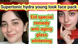 Best Anti-aging & whitening hydra homemade face pack remedy | glass skin glow up face mask 