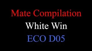 Compilation How ECO D05 Checkmate Opponents Using White
