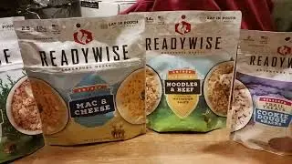 1804 New Camping Backpacking offerings from Readywise Adventure Meals emergency food supply disaster