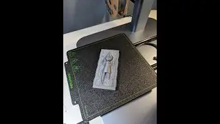 Elf On A Shelf In Carbonite - 3D print Time-lapse