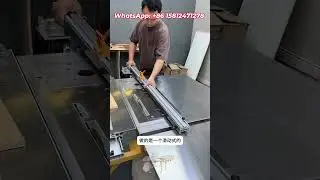 Industrial Sliding Table Saw for Woodworking &ndash; Precision Cutting Machine with Aluminum Table