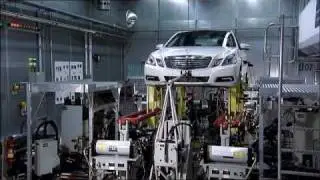 Testing new Mercedes-Benz E-Class 2010