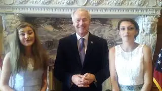 The Emily and Leia Show interviews Governor Asa Hutchinson