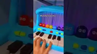 Baby&rsquo;s Favorite Piano Toy with Fun Popping Action