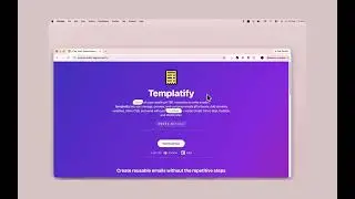 Templatify: How to automatically send bulk e-mails with just 1-Click
