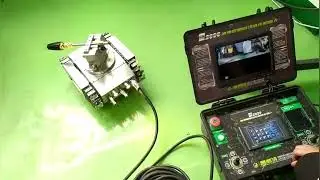 Range hood pipeline cleaning robot