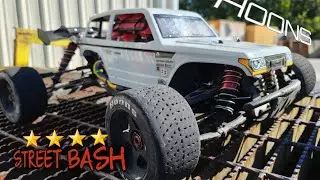 Insane Arrma Street Basher Set-up With Felony Hoons - Street Bash