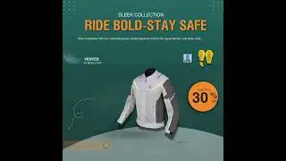 Stay Cool and Protected Vented White Motorbike Jacket with Level 2 Armor #rideressentials