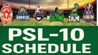 PSL-10 2025 schedule | Complete Match fixtures,timings & venues