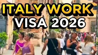 Italy Work Visa 2026 🇮🇹 | Seasonal Jobs, Click Days & Deadlines Explained