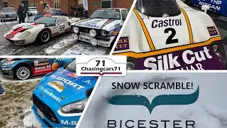 January 2025 Bicester Scramble! Hardcore Petrolheads battle through Snow, Ice, Mud, Slush, and Rain!