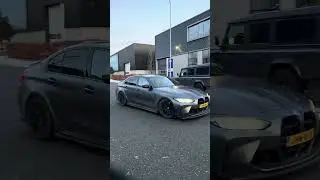 Straight pipe BNW M3 Competition.            #shorts #viral
