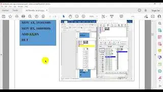 Arithmetic instructions