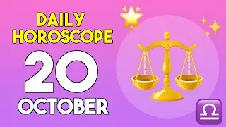 Libra horoscope today - October 20, 2025