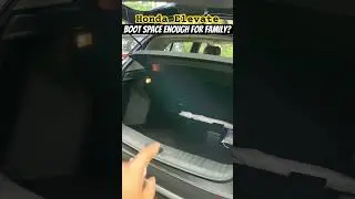 How Big is Honda Elevate&rsquo;s Boot?