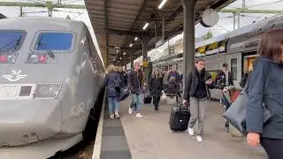 Gothenburg Central Station Walk 2021, Sweden.