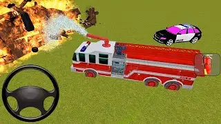 Fire Truck Rescue Simulator 3D -  Firefighter Emergency Truck Driver #7 - Android Gameplay